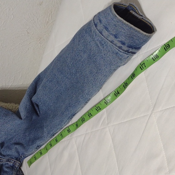 Ladies Levi's denim Sherpa lined truckers jacket, sz Small - Picture 13 of 13